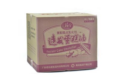 Nahrungsmittelschwamm-sofortiges Kuchen-Emulsionsmittel-Gebäck, zum des wächsernen Körpers 10kg/carton auszudehnen der Haltbarkeitsdauer